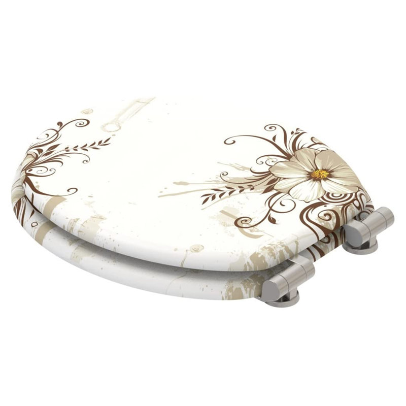 Elongated Toilet Seat and Lid