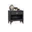 Table de chevet moderne Mid-Century avec chargement USB-1633544253