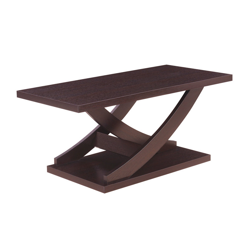 Table basse Arbri Criss-Cross, Espresso