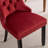 High-End Tufted Solid Wood Contemporary Velvet Upholstered Dining Chair With Wood Legs Nailhead Trim 2-Pcs Set-1392507730