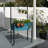 Self-Watering Elevated Planter with Trellis