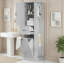 Grande armoire de rangement avec tablettes réglables-985861458