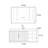 Modern log style Vanitie bathroom cabinet