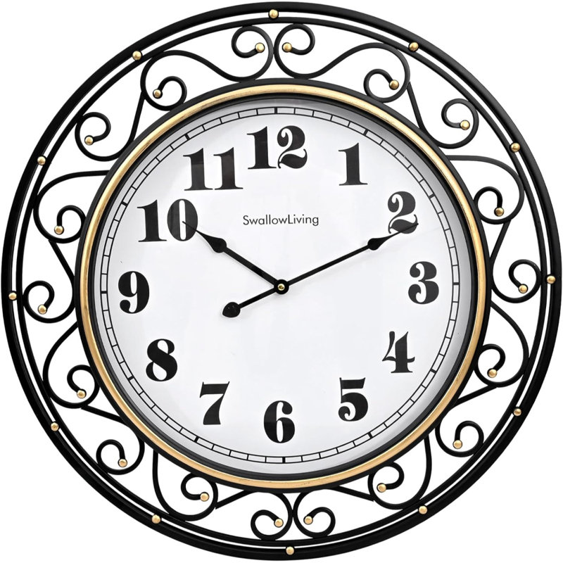Metal Wall Clock