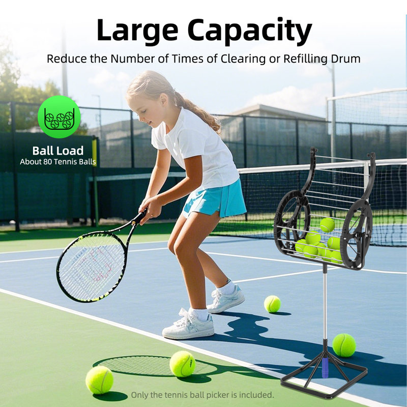 Récepteur automatique de balles de tennis