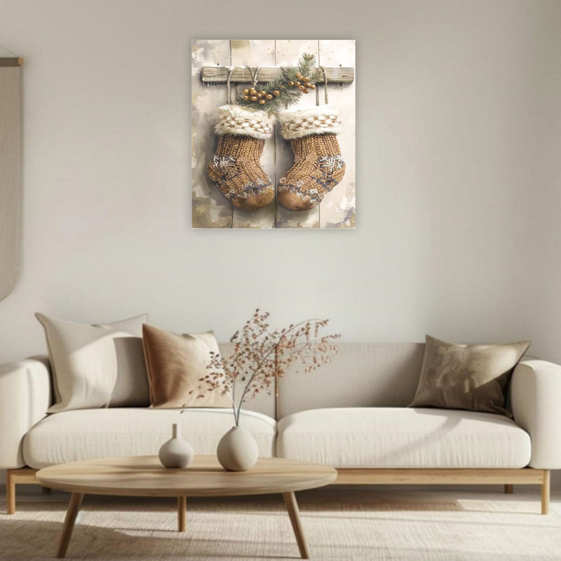 Art mural rétro sur toile 24 "x 36"