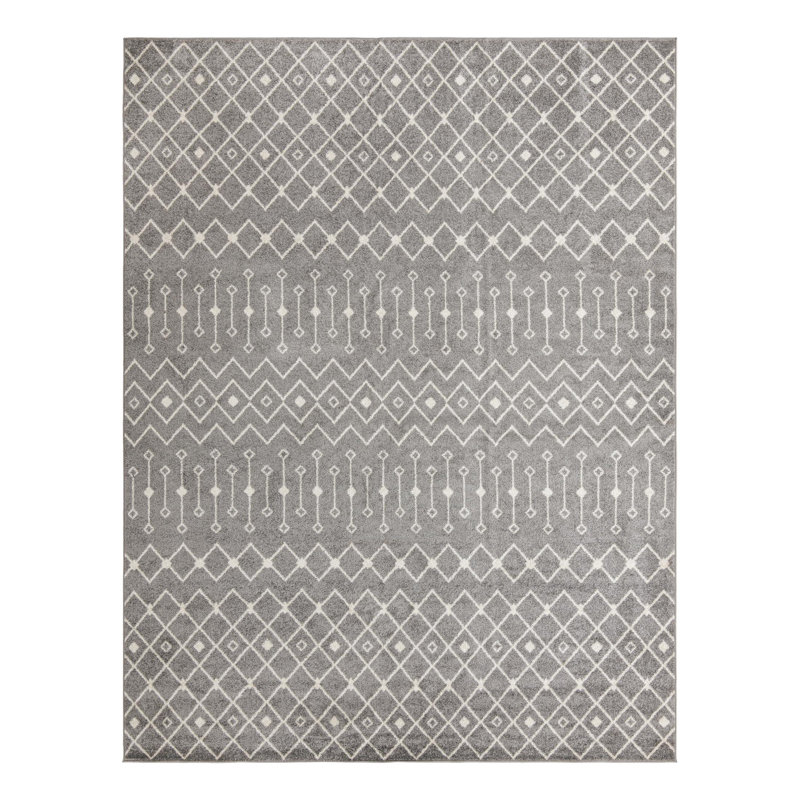 Somerville Geometric Indoor Rug, Rectangle 10'8" x 14'
