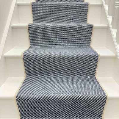 Stair Runner Solid Colour Flatweave Area Rug