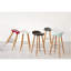 Muskaan Counter Stool with Solid Wood Frame-1045115221