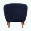 Chaise de style Mid-Century avec dossier à surpiqûres-566021422