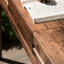 Commode en bois de noyer noir