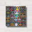  «Glaring Cats 2» par Rey Klimt, art mural en métal-2061639249
