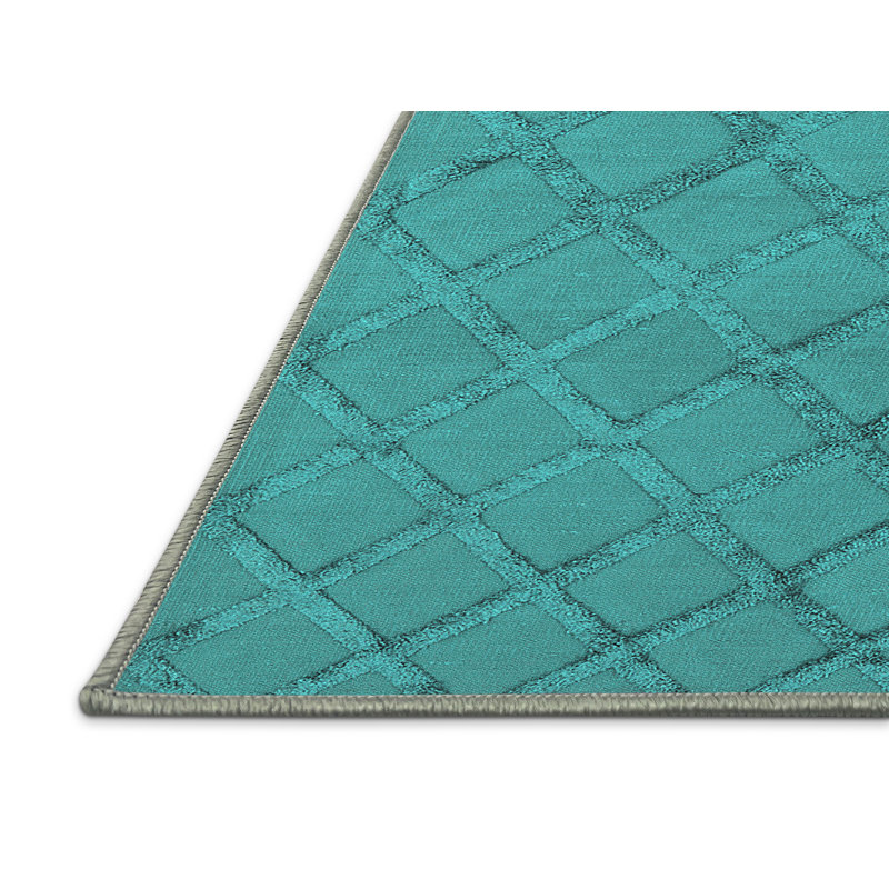 Tapis tissé à la machine Midgett, Rectangle de 5 pi x 8 pi