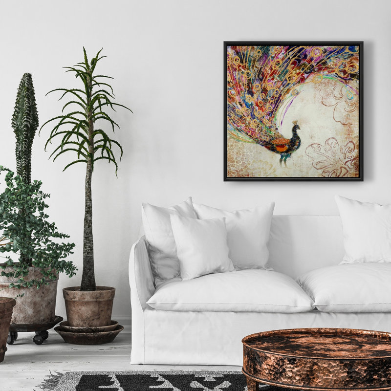 " Peacock With Gold Feathers "