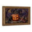 Cadre mural vintage orné de citrouilles d'Halloween – Cadre doré décoratif pour œuvres d'art.-1584326040