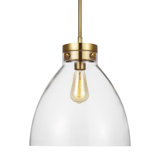 Garrett 1 - Light Single Bell Pendant by Chapman & Myers