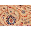 Tapis oriental brun clair / bleu 8 pi 0 po x 9 pi 10 po Dorn