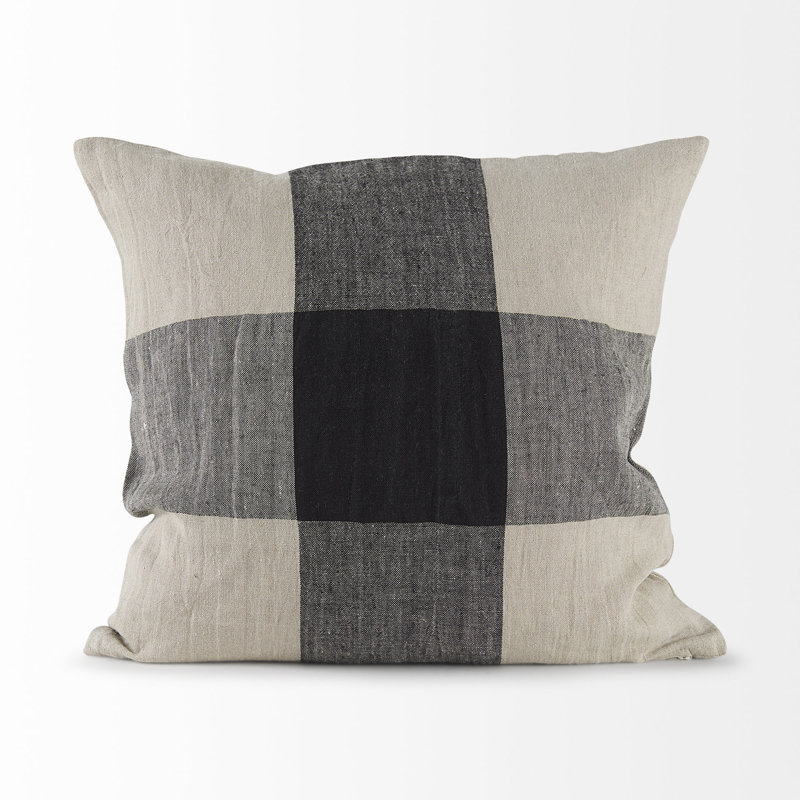 Ajahnay Square Linen Pillow Cover