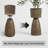 29.5 Inch Tall PE Torch-shaped Planter Pots-1919607875