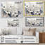 «Grey Minimalisme Hydrangea Delight I», reproduction sur toile-1239991049-1239991089