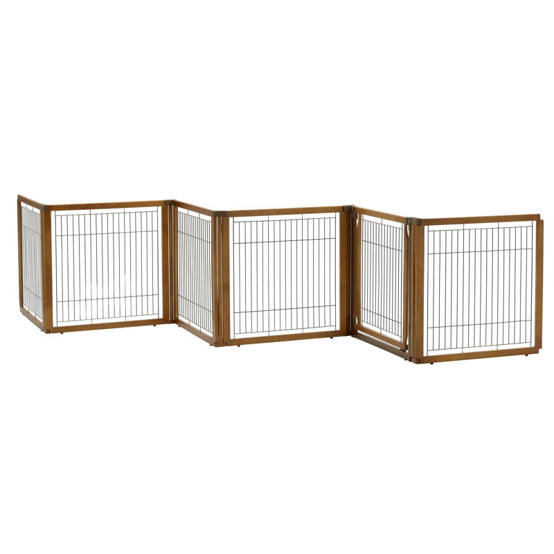 H6 Convertible Elite Gate/Crate 6-Panel, Autumn Matte, 31.5" H x 135.8" W x 33.7" D