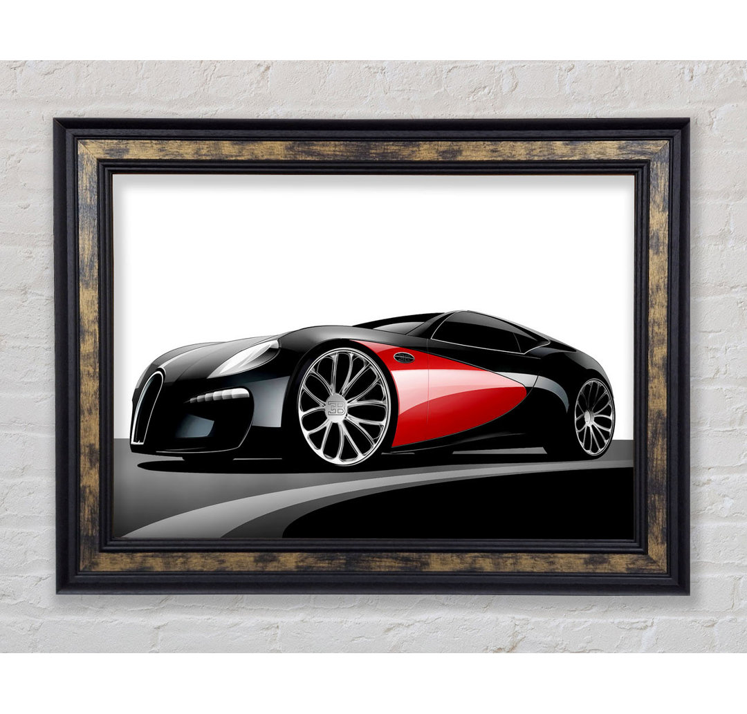 Bugatti Veyron Mean Machine - Drucken