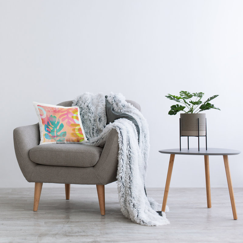 Floral Throw Pillow
