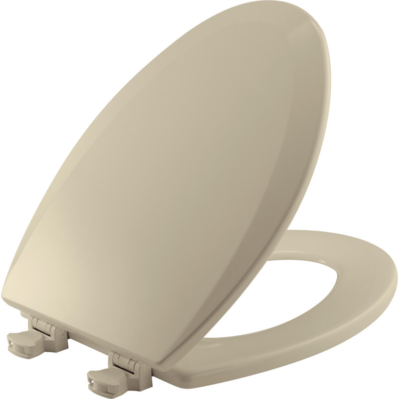 1500EC Elongated Toilet Seat, Bone