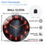 Horloge murale horloge 12 po