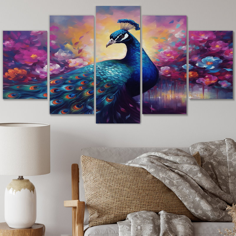 Coronda - Animals Wall Decor - 5 Panels