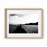 Walk The Line Print by Joseph Regan