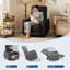 Faux Leather Chaise Lounge