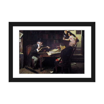 «The Book of Romance» par Norman Rockwell, reproduction d'art sur toile tendue