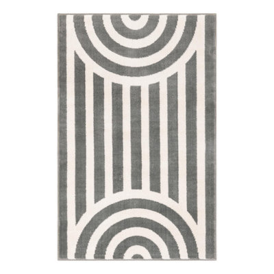 Unique Loom Lines Whimsy Kids Rug