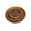 Flagstaff Wicker 3 Piece Tray Basket Set