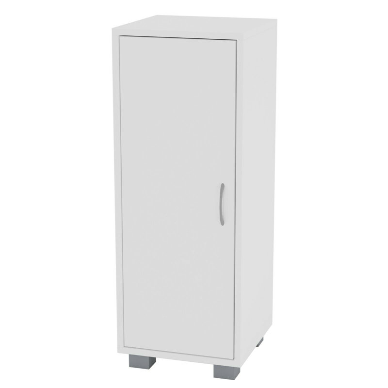 Baraah 1 -Door 2 -Shelf, White