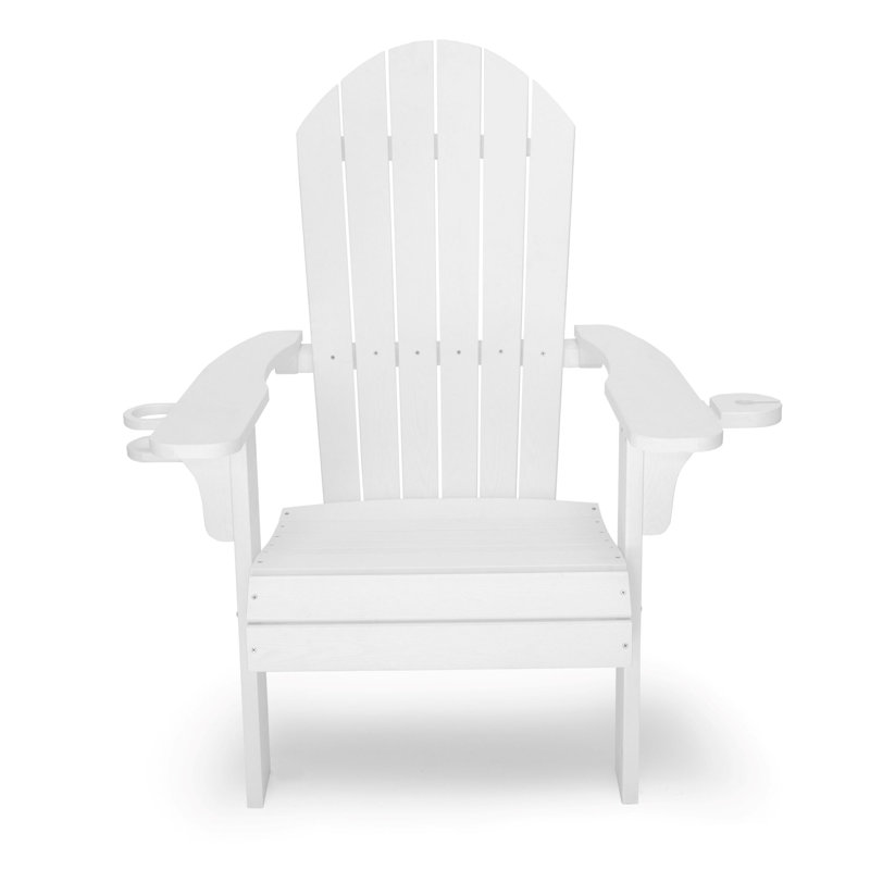 Chaise Adirondack d'extérieur LuXeo Westwood, Blanc