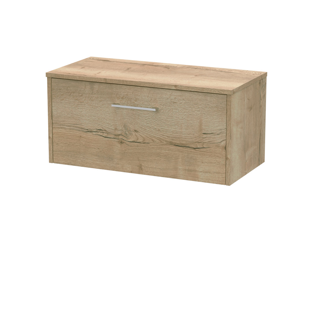 Juno 800mm Wall Hung Single Vanity Unit with Worktop