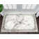 Gerde Marble Gray Abstract Pattern Flat-Pile Rug