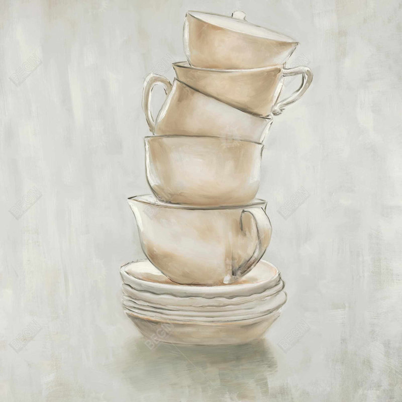 Coffee Mugs - Contemporary Gastronomy Poly Twill Throw Decor