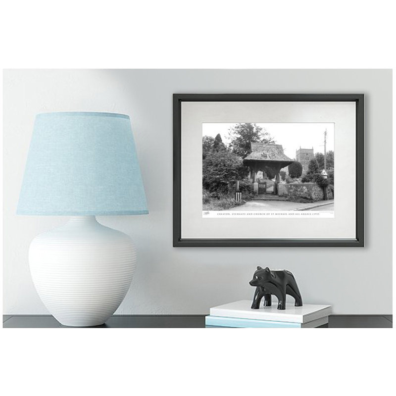 Creaton, Lychgate And Church Of St Michael And All Angels C1955 by Francis Frith - Single Picture Frame Print