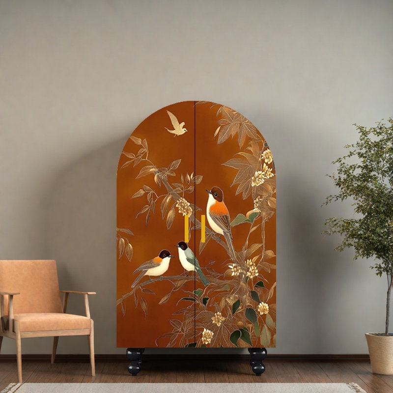 Garde-robe de chambre à coucher rétro