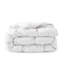 Édredon en duvet d'oie de luxe de très grande taille, housse de couette moelleuse toutes saisons avec mélange de coton, conception à plis pincés, literie de qualité hôtelière-133225721-133225722