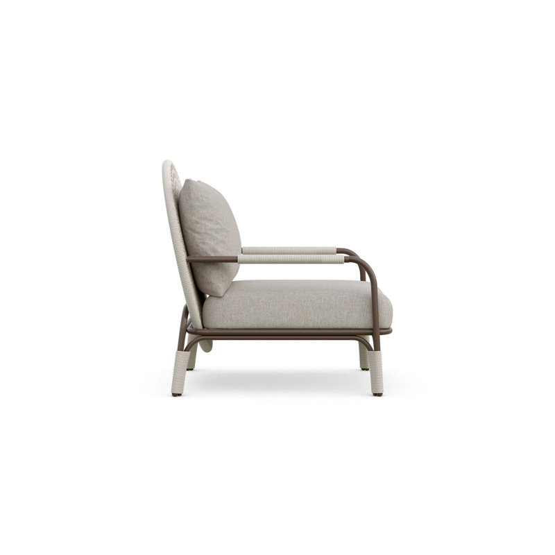 Zahara Club Chair Birch + Wheat Cushion