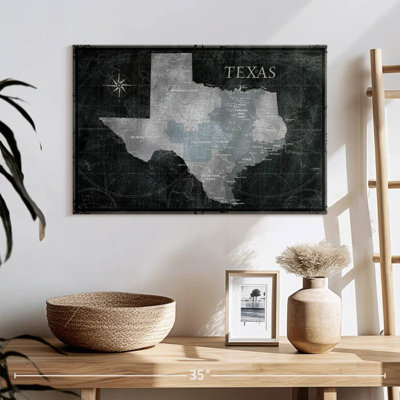 Épingle noire Texas State US Amrico