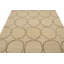 Tapis oriental crème et brun moderne 5 x 8
