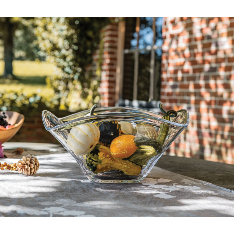 Woodbury Bowl, 6.5" H x 13.5" W x 13.5" D