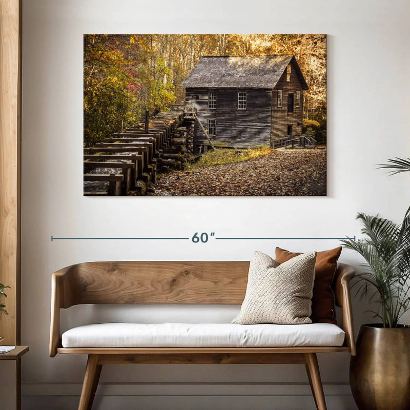Lilie Historic Mingus Mill, 32" H x 48" W