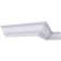 Échantillon - Moulure couronnée traditionnelle Endurathane Odessa, H 1 5/8 po x P 1 5/8 po x F 2 1/4 po x L 12 po, apprêtée