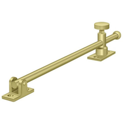 3A1D06A96450437CB329F9356959A4A3 12" Casement Stay Adjuster; Bright Brass Finish